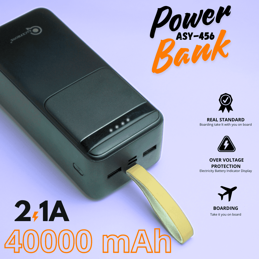 Power Bank facephone asy-p456 40000 mAh