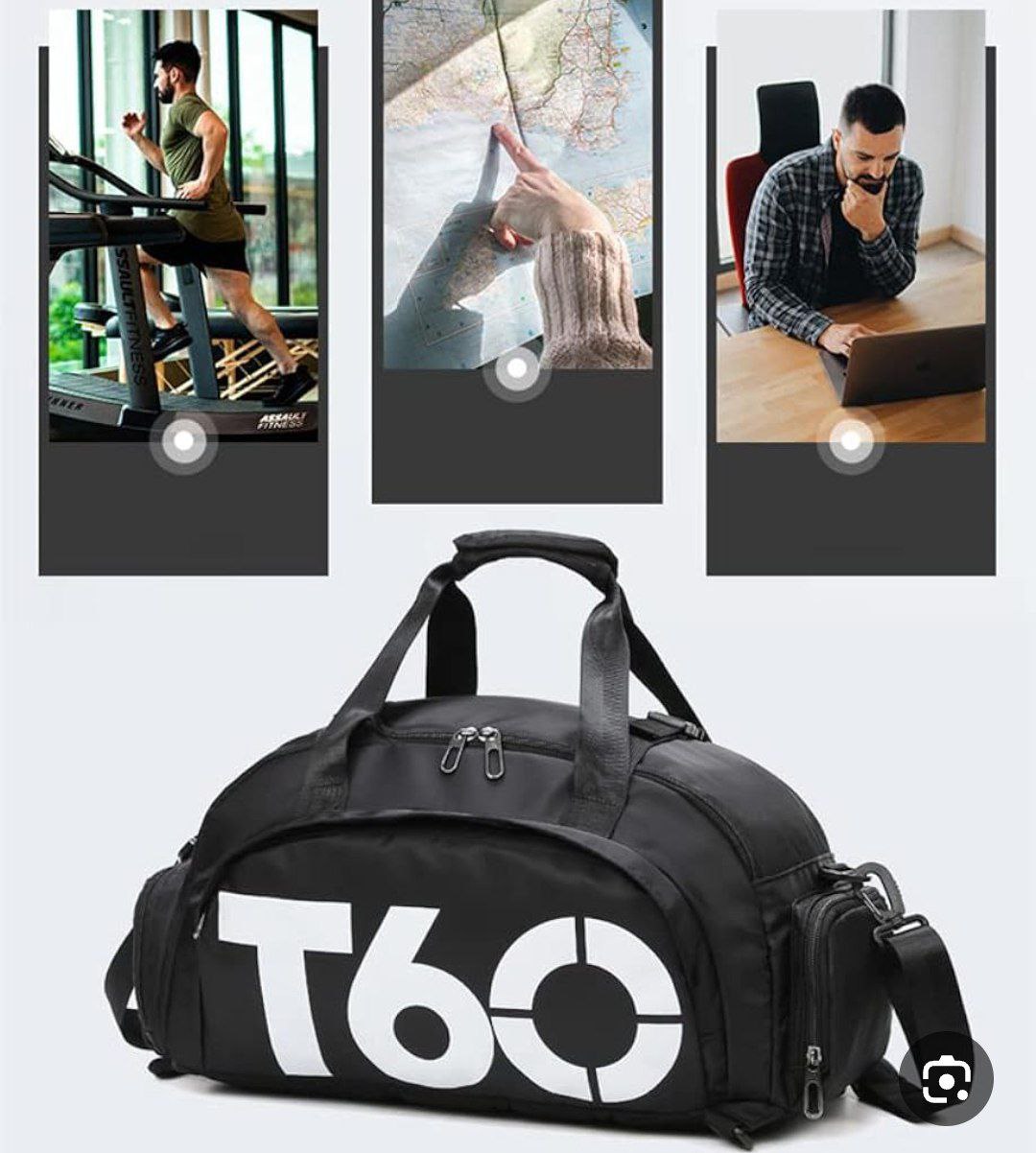 T60 شنطة رياضية كبيرة