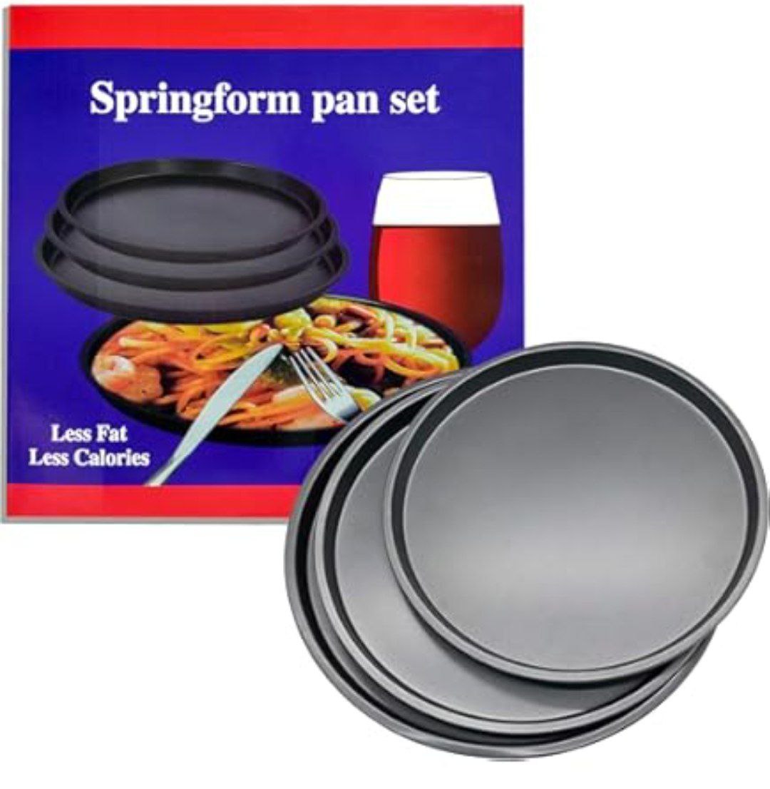 طقم صواني بيتزا (3 قطع)