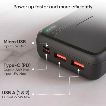 power bank 22.5W 20000mAh ASY-458
