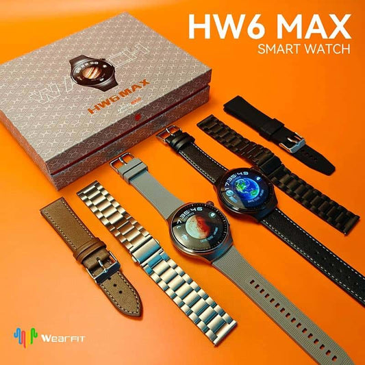 الدكية HW6 MAX الساعة